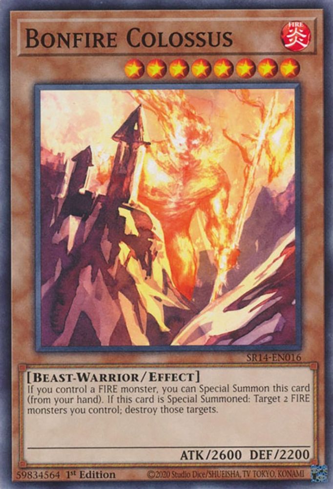 Bonfire Colossus (SR14-EN016) - Common