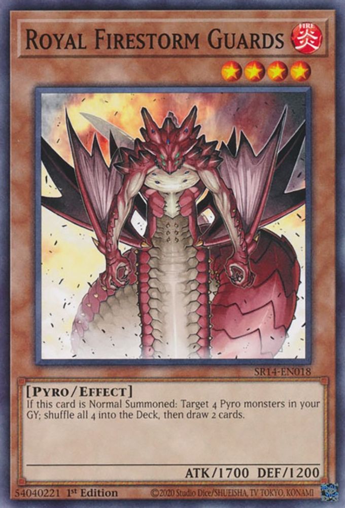 Royal Firestorm Guards (SR14-EN018) - Common
