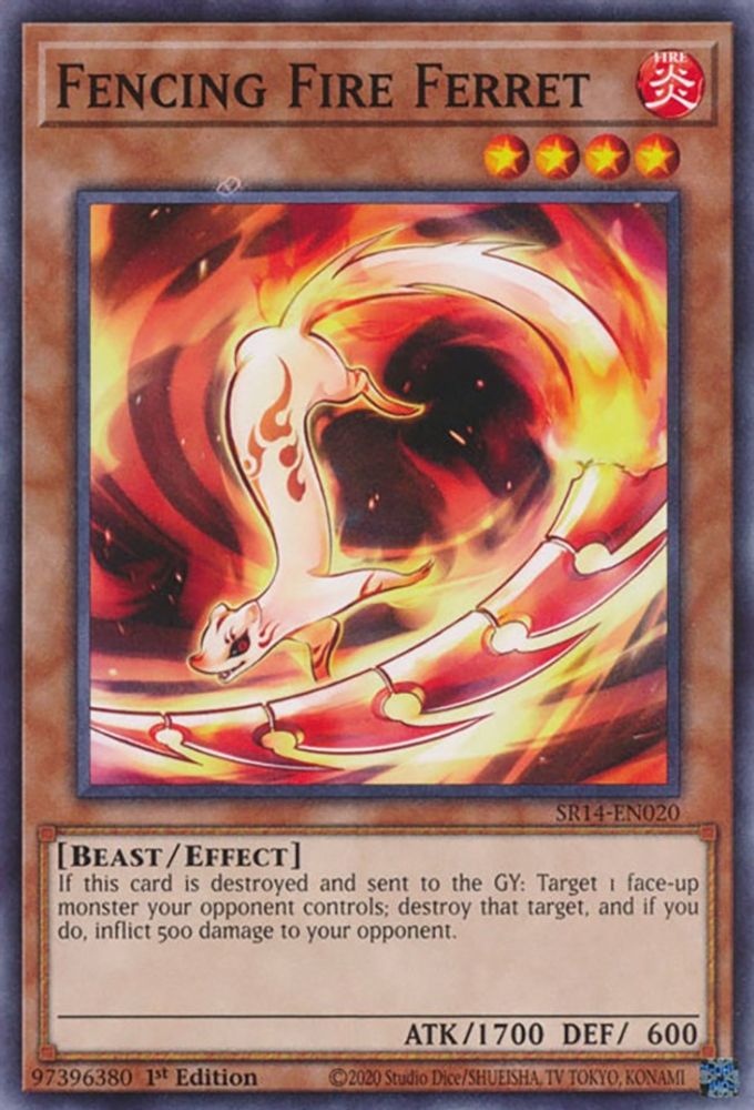 Fencing Fire Ferret (SR14-EN020) - Common