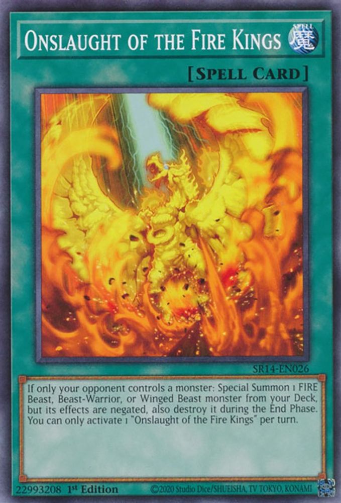 Onslaught of the Fire Kings (SR14-EN026) - Common