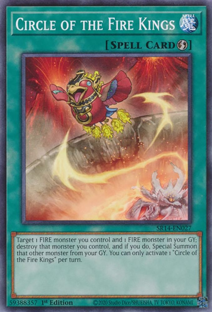 Circle of the Fire Kings (SR14-EN027) - Common