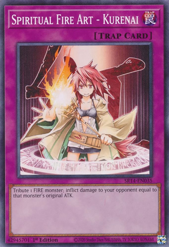 Spiritual Fire Art - Kurenai (SR14-EN035) - Common