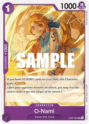 O-Nami (OP05-062) - Uncommon