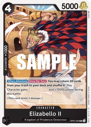 Elizabello II (OP05-080) - Uncommon