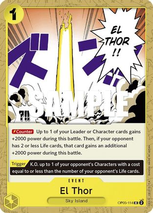El Thor [L'éveil de la nouvelle ère]