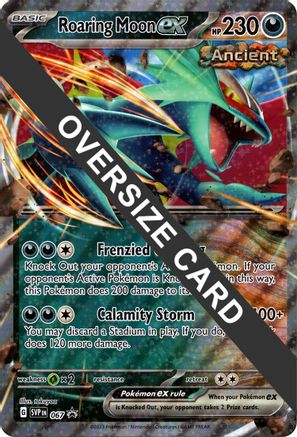 Roaring Moon ex - 067  - Holofoil - Promo