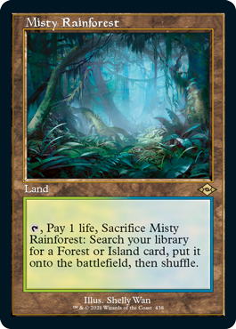 Forêt tropicale brumeuse (Retro Foil Etched) [Modern Horizons 2] 