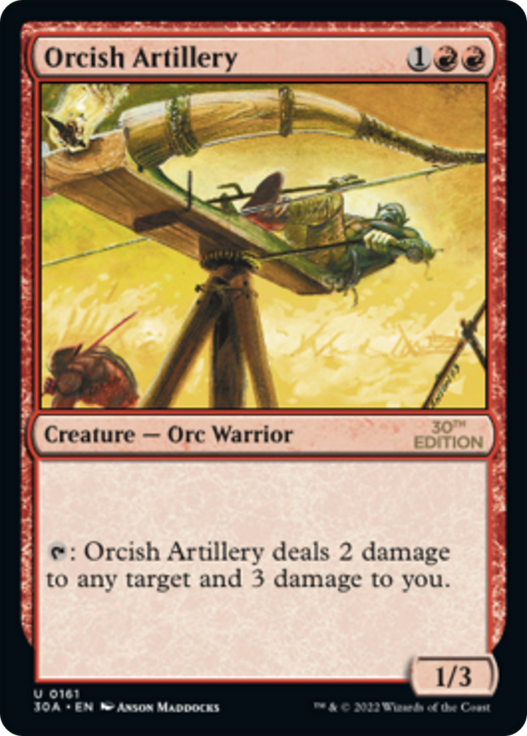 Artillerie orque [édition 30e anniversaire] 