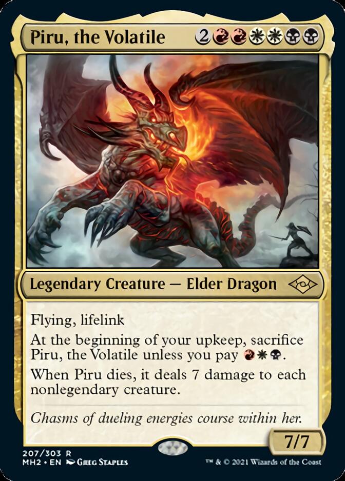 Piru, the Volatile (MH2-207) - Modern Horizons 2