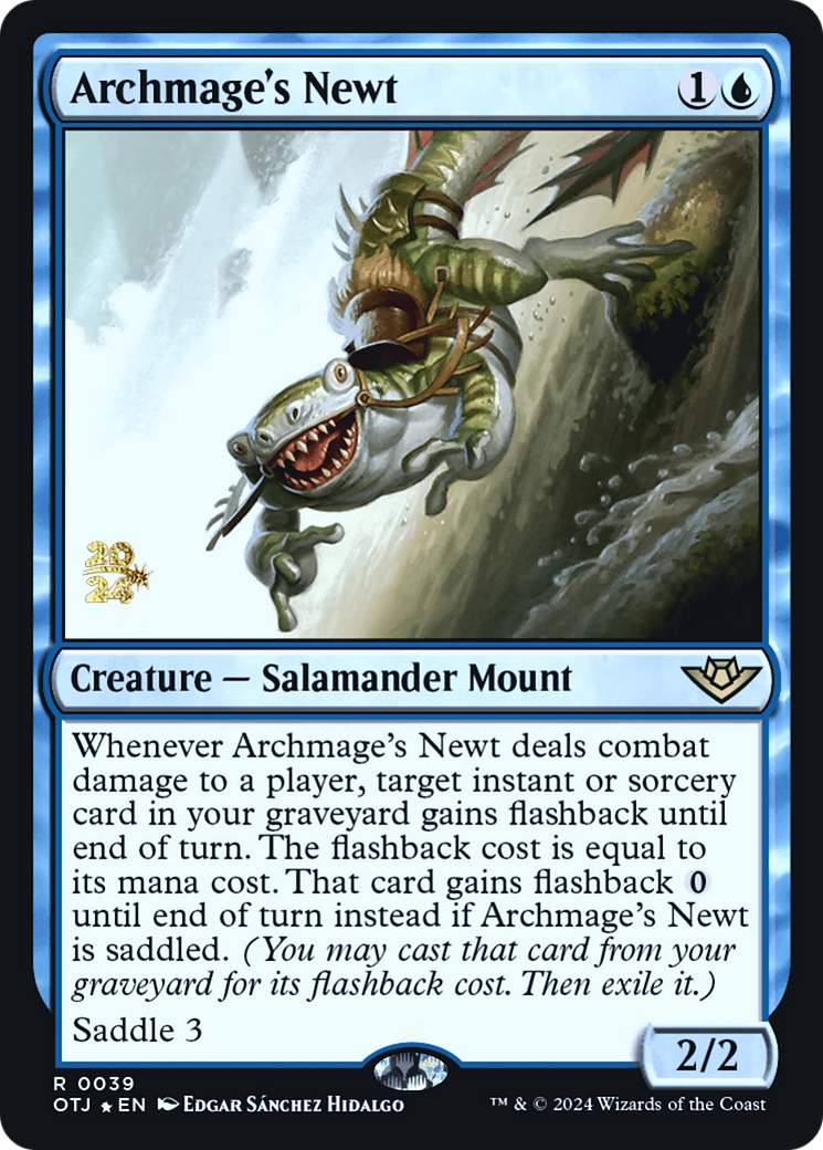 Triton de l'archimage [Promos d'Avant-première des Hors-la-loi de Thunder Junction] 