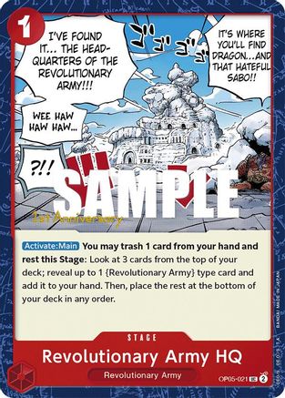 Revolutionary Army HQ (OP05-021) - Uncommon