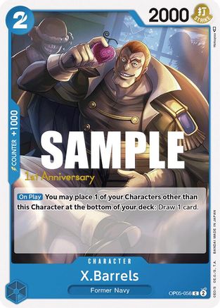 X.Barrels (OP05-056) - Common