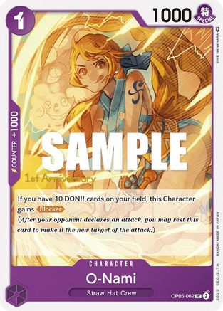 O-Nami (OP05-062) - Uncommon