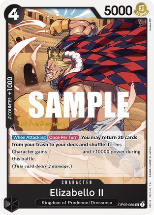 Elizabello II (OP05-080) - Uncommon