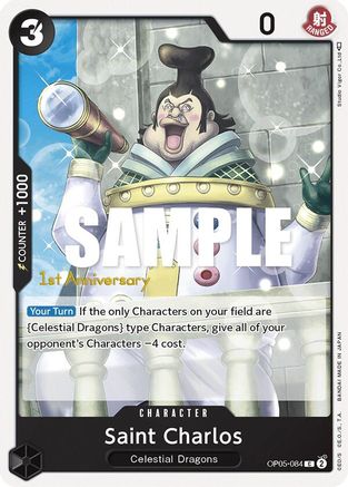 Saint Charlos (OP05-084) - Common