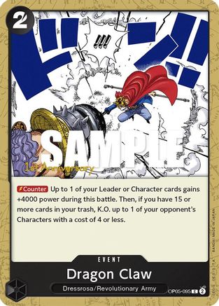 Dragon Claw (OP05-095) - Common