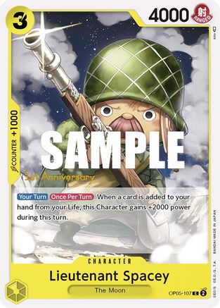 Lieutenant Spacey (OP05-107) - Common