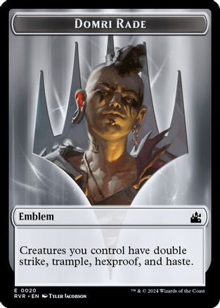 Emblem - Domri Rade (RVR-020) - Ravnica Remastered
