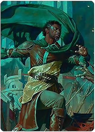 Aragorn, Hornburg Hero Art Card (ASLTR-002) - Art Series: Universes Beyond: The Lord of the Rings: Tales of Middle-earth