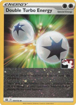 Double Turbo Energy (Cosmos Holo)/172  - Holofoil - Uncommon