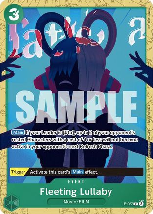 Fleeting Lullaby (Starter Deck 11: Uta Deck Battle) (P-057) - Promo