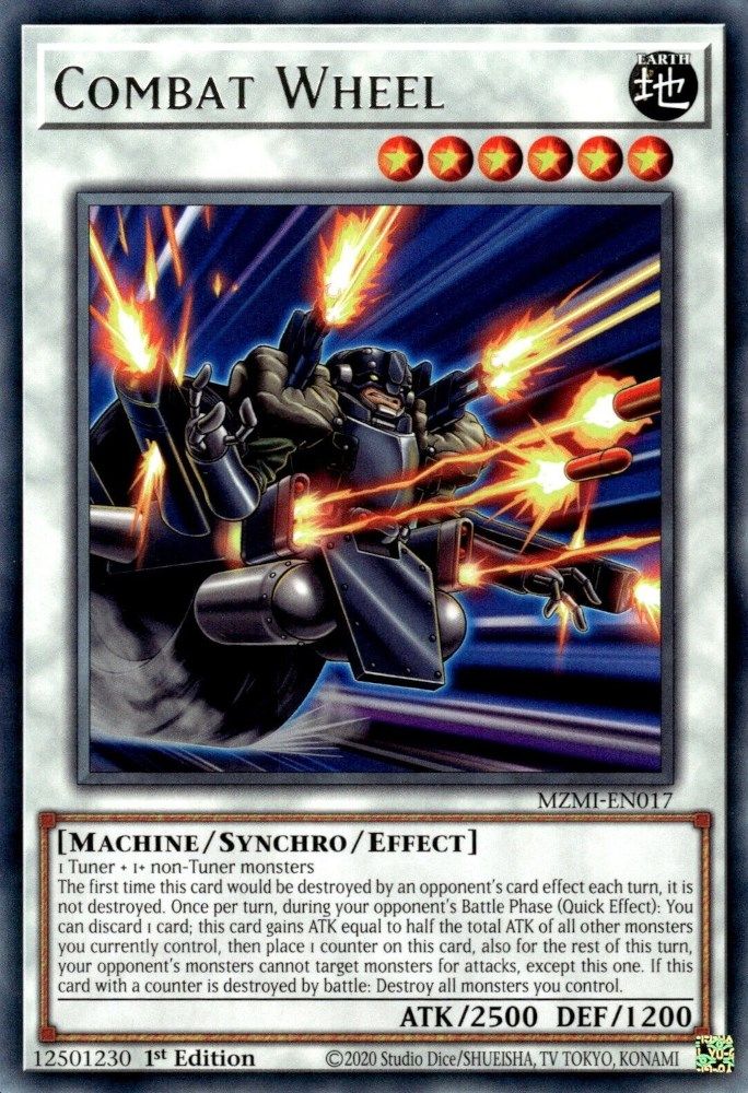 Combat Wheel (MZMI-EN017) - Rare