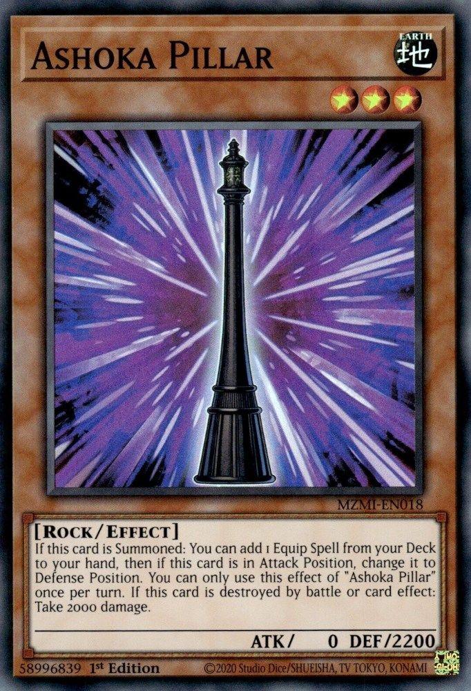 Ashoka Pillar (MZMI-EN018) - Super Rare