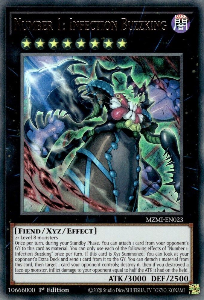 Number 1: Infection Buzzking (MZMI-EN023) - Ultra Rare