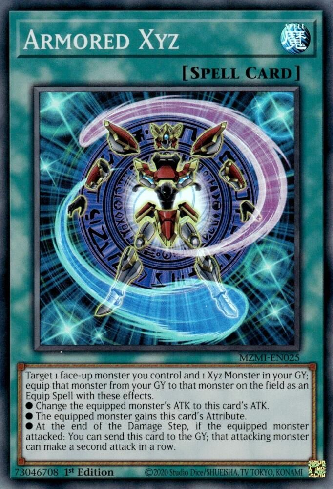 Armored Xyz (MZMI-EN025) - Super Rare