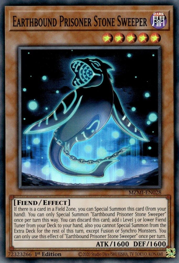 Earthbound Prisoner Stone Sweeper (MZMI-EN028) - Super Rare
