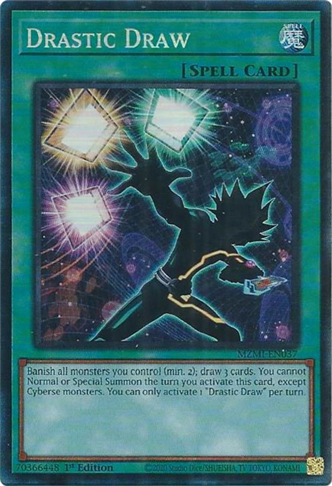 Drastic Draw (CR) (MZMI-EN037) - Collector's Rare