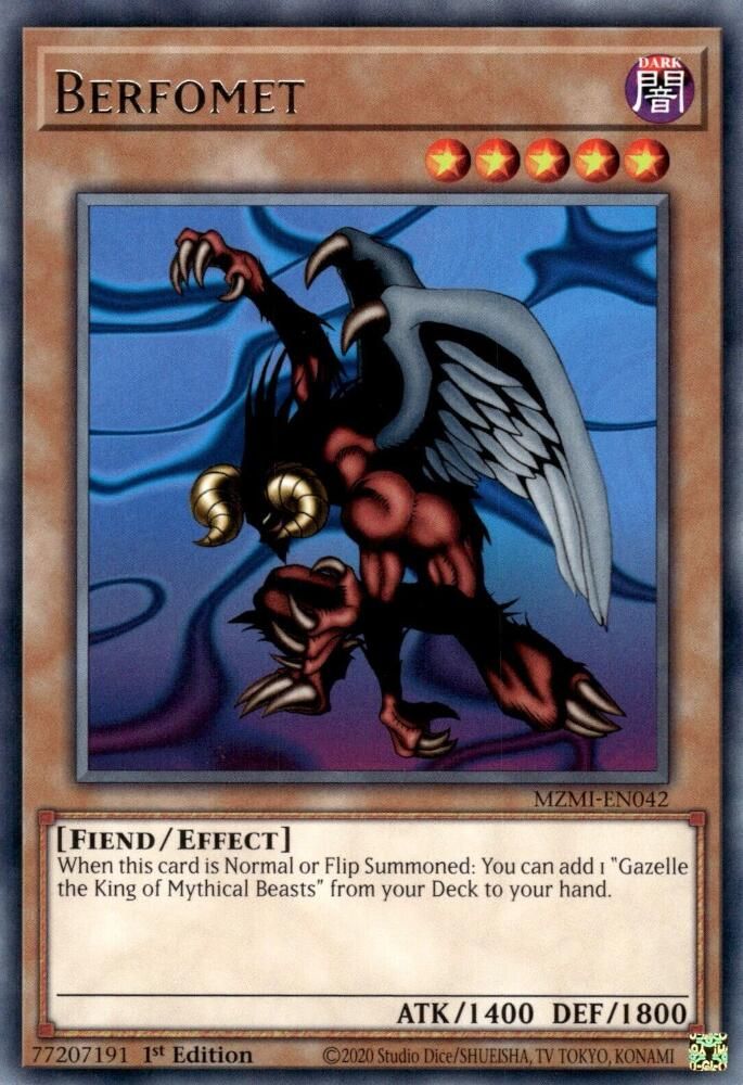Berfomet (MZMI-EN042) - Rare