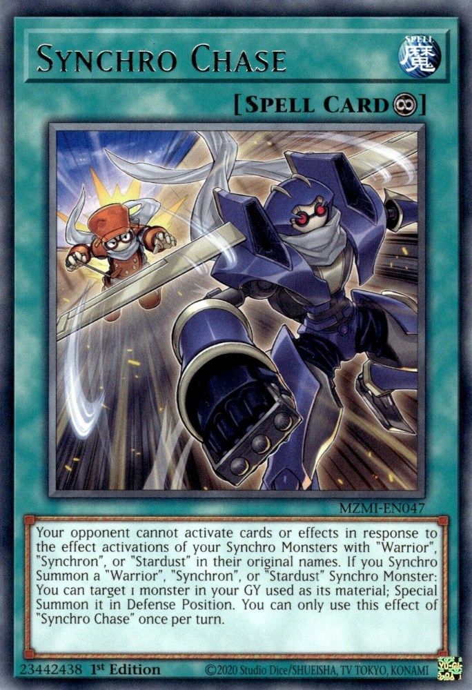 Synchro Chase (MZMI-EN047) - Rare