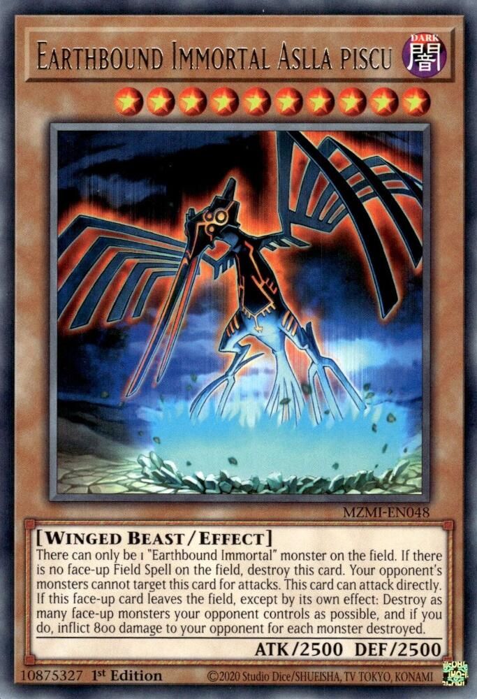 Earthbound Immortal Aslla Piscu (MZMI-EN048) - Rare