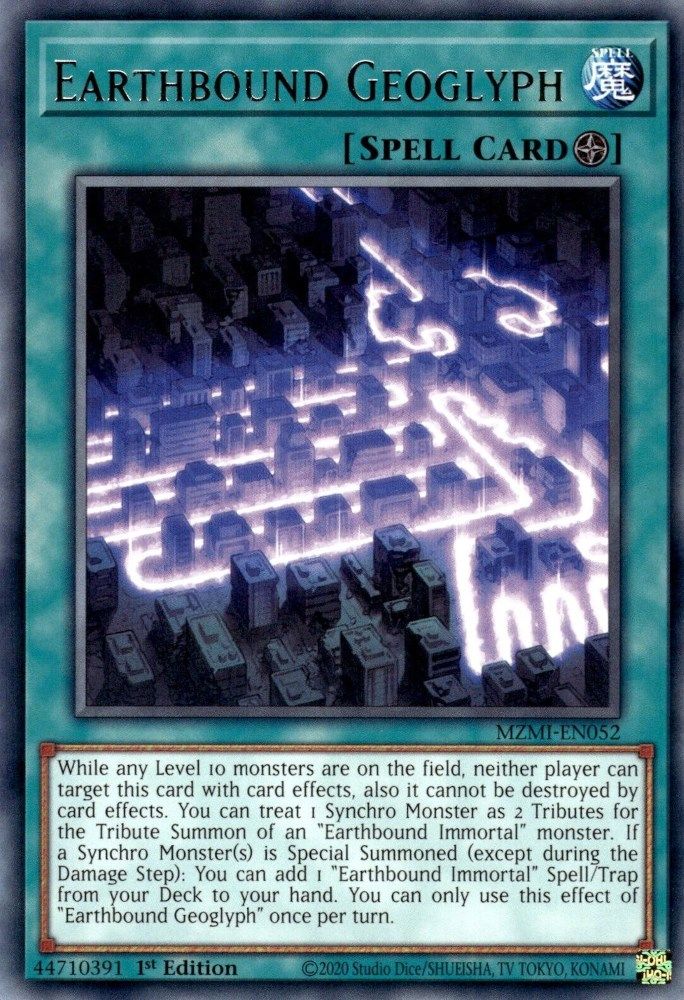 Earthbound Geoglyph (MZMI-EN052) - Rare