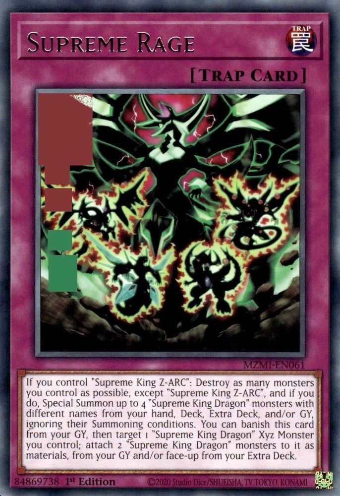 Supreme Rage (MZMI-EN061) - Rare