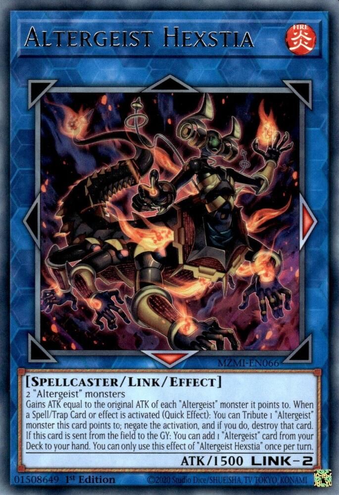 Altergeist Hexstia (MZMI-EN066) - Rare