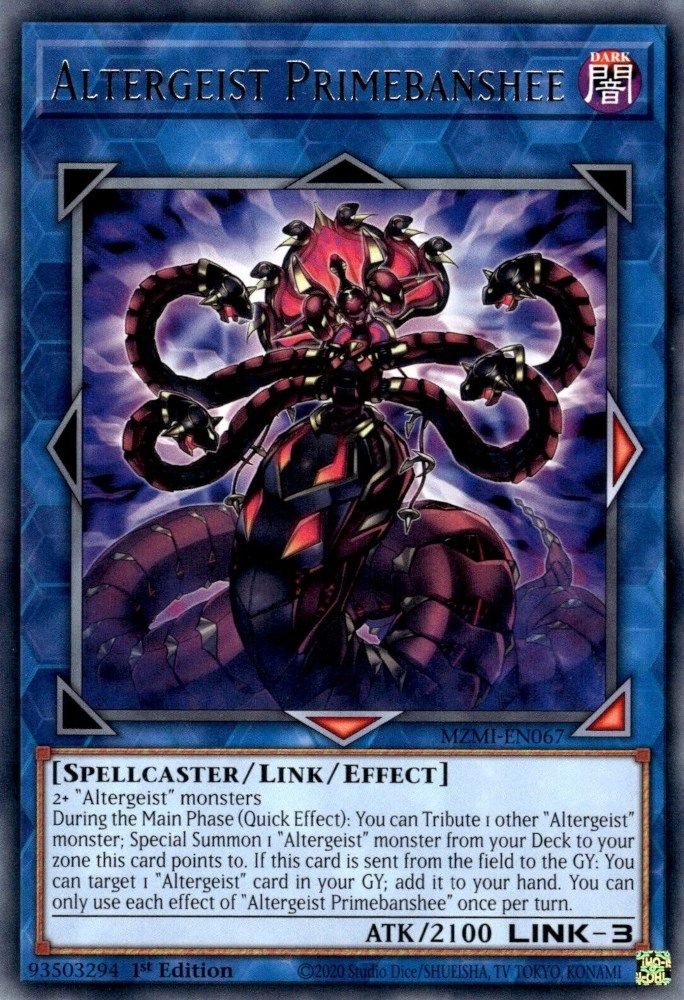 Altergeist Primebanshee (MZMI-EN067) - Rare