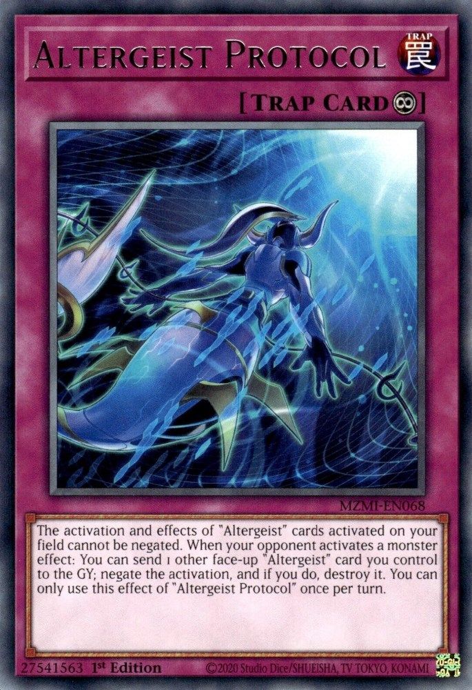 Altergeist Protocol (MZMI-EN068) - Rare