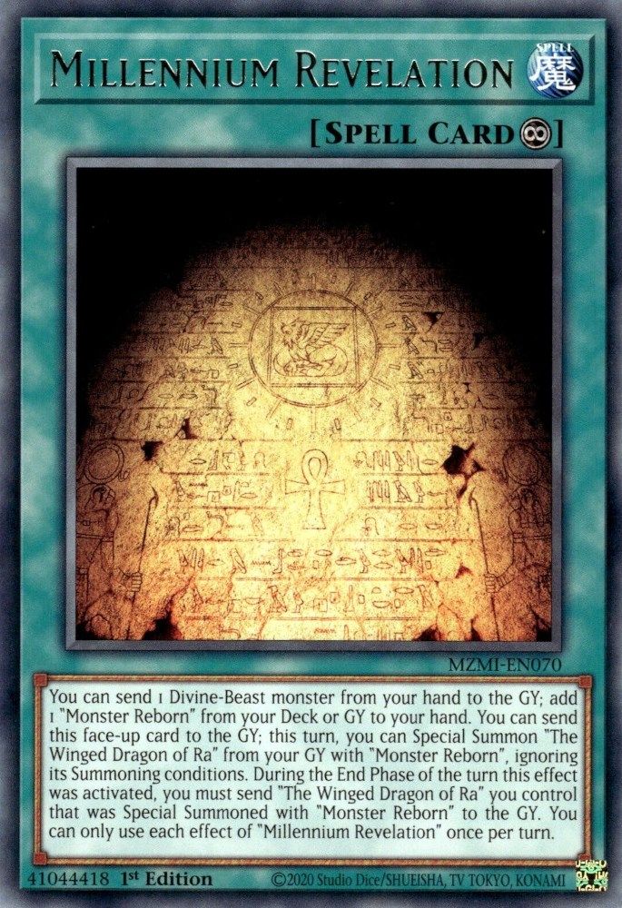 Millennium Revelation (MZMI-EN070) - Rare