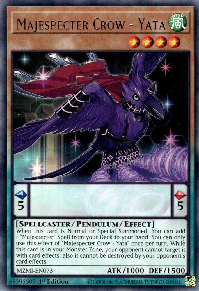 Majespecter Crow - Yata (MZMI-EN073) - Rare