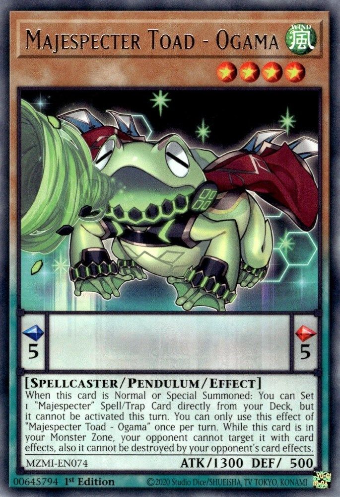 Majespecter Toad - Ogama (MZMI-EN074) - Rare