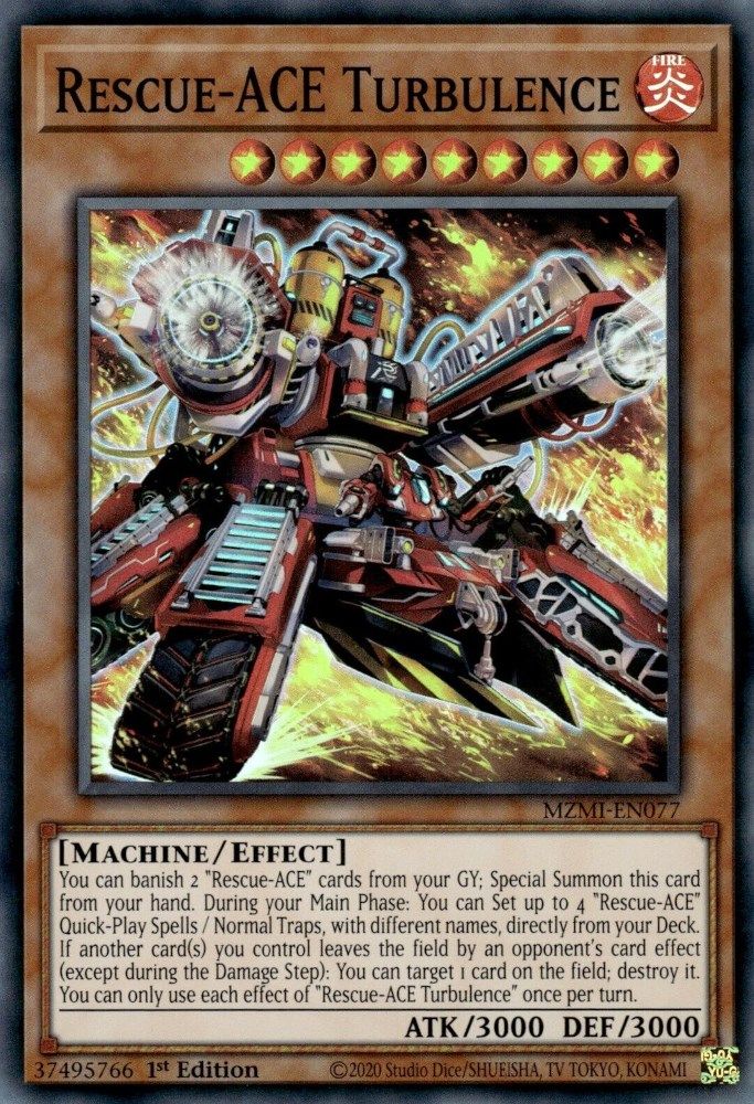 Rescue-ACE Turbulence (MZMI-EN077) - Super Rare
