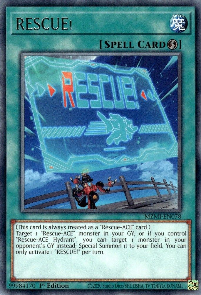 RESCUE! (MZMI-EN078) - Rare