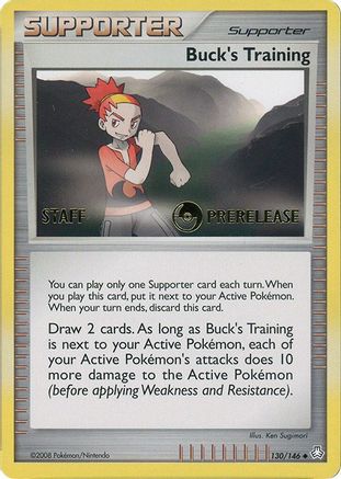 Buck's Training (Prerelease) [Staff] 130/146  - Promo