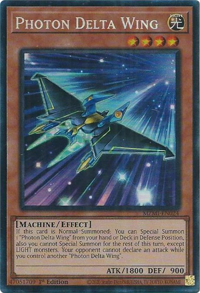 Photon Delta Wing (CR) (MZMI-EN024) - Collector's Rare