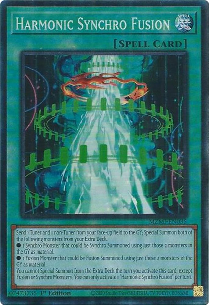 Harmonic Synchro Fusion (CR) (MZMI-EN035) - Collector's Rare