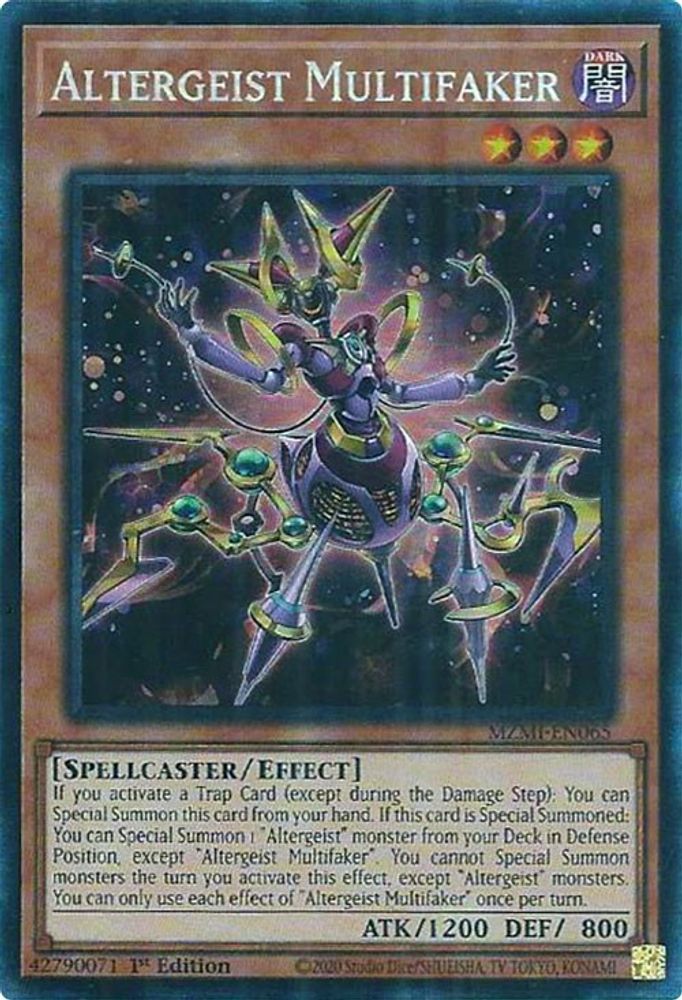 Altergeist Multifaker (CR) (MZMI-EN065) - Collector's Rare