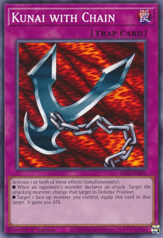 Kunai with Chain (STAS-EN025) - Common