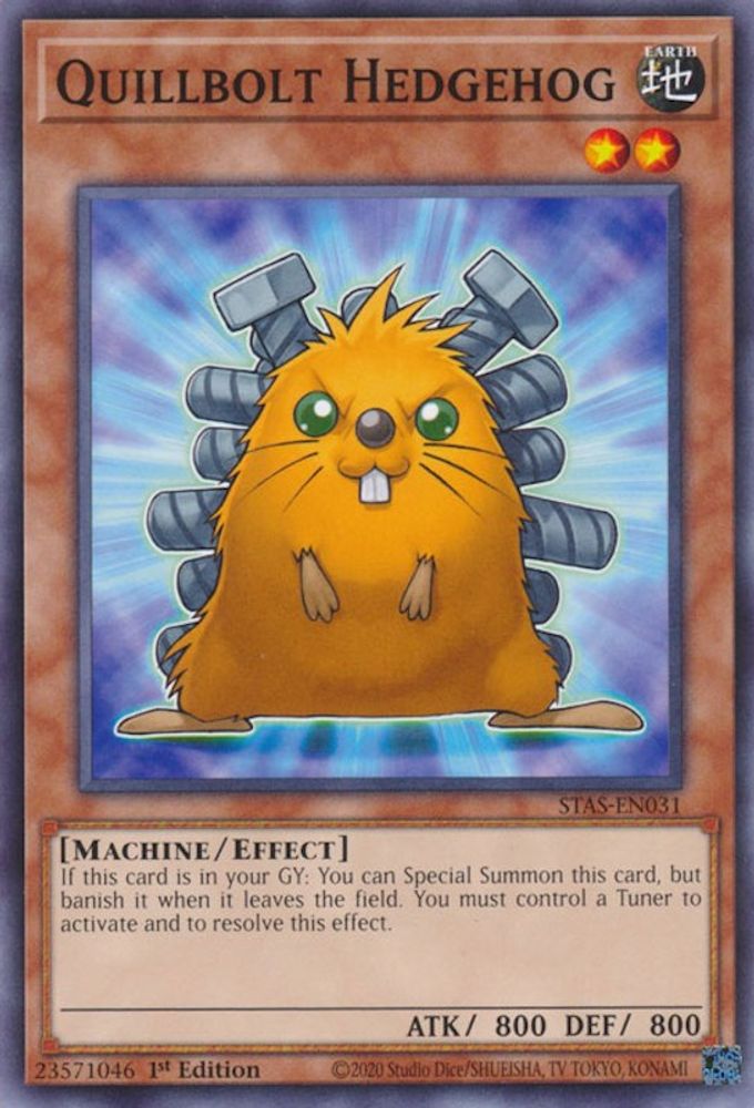 Quillbolt Hedgehog (STAS-EN031) - Common